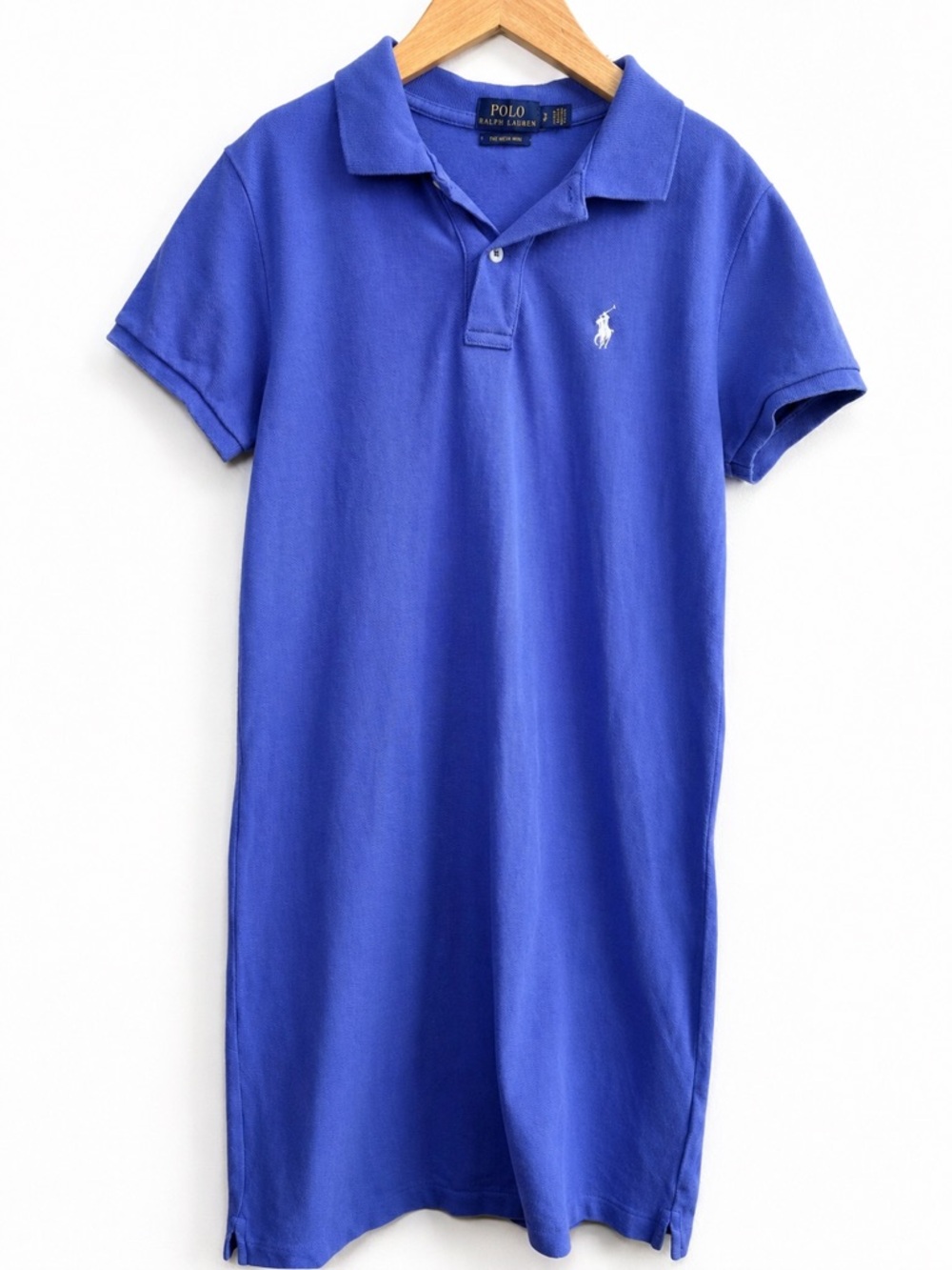 Iconic Ralph Lauren Polo Blue Shirt Dress
